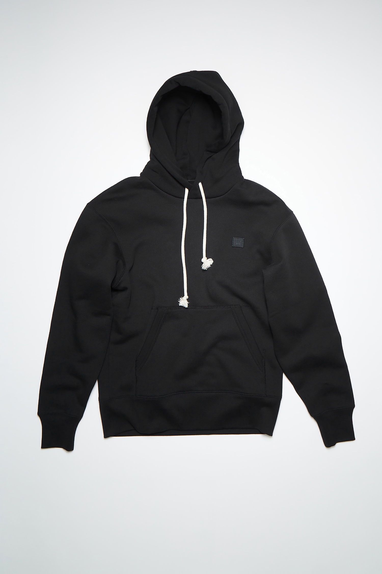 Hooded sweatshirt - Black - 1