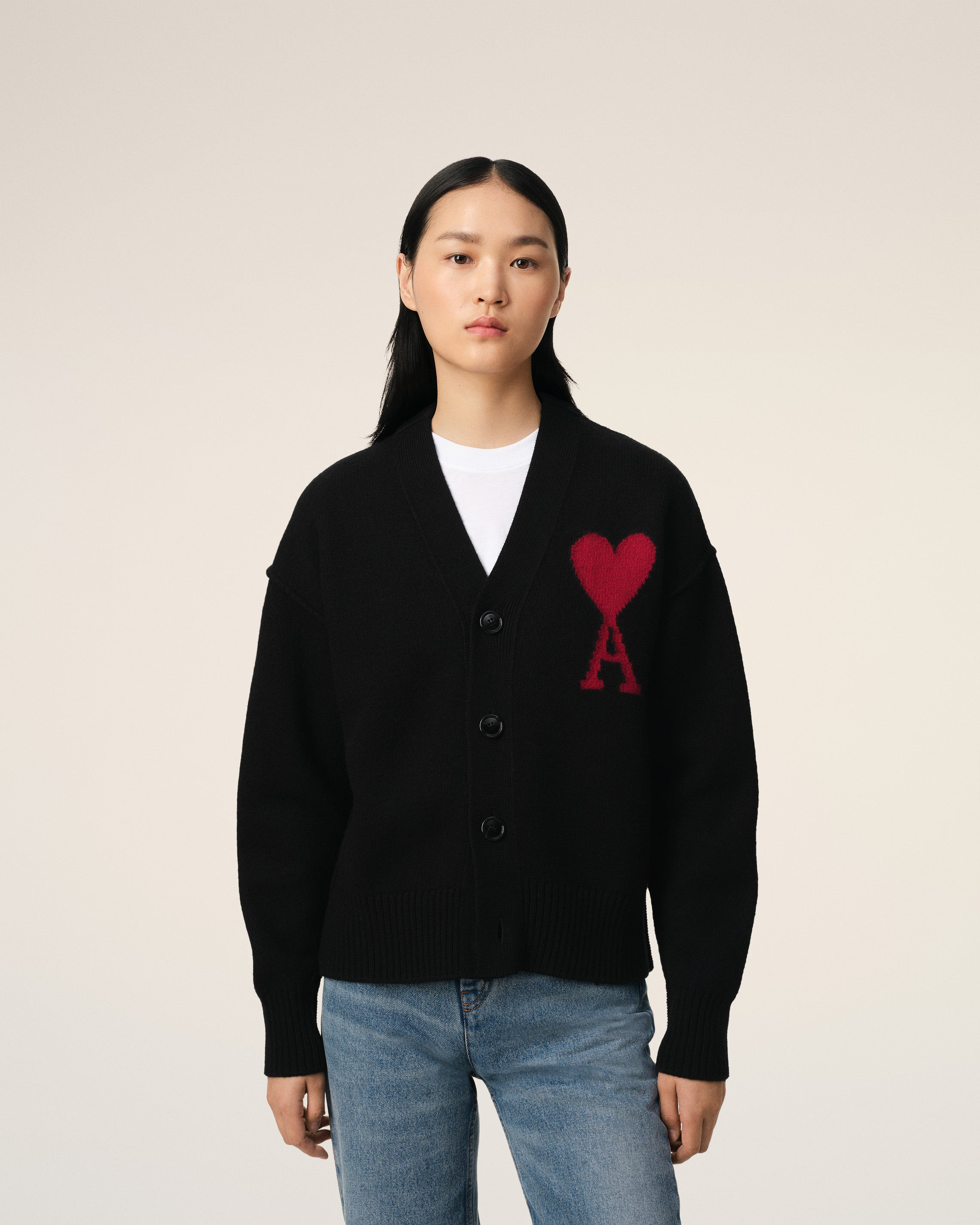 RED AMI DE COEUR CARDIGAN - 5