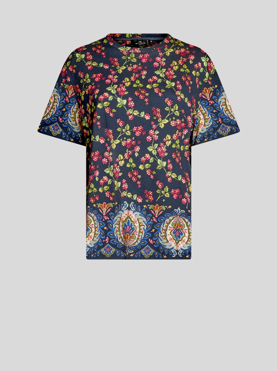 T-SHIRT WITH BERRY PATTERN - 1