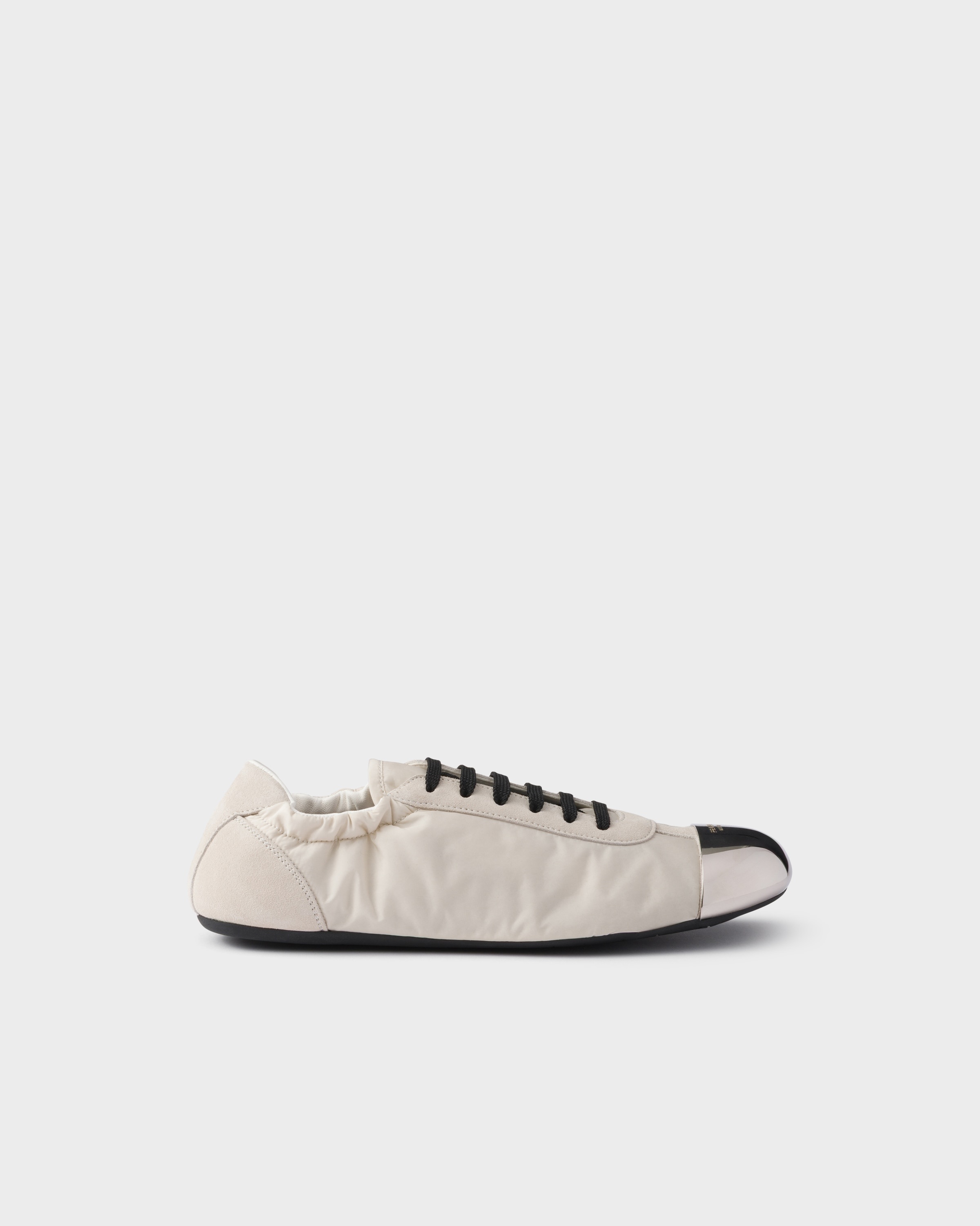 Collapse Re-Nylon and suede sneakers with metal toecap - 2
