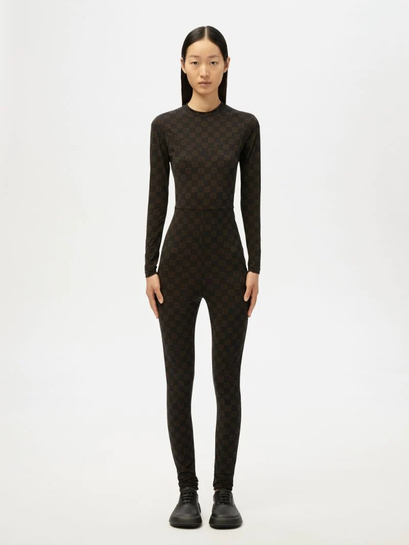 MONOGRAM CATSUIT 3