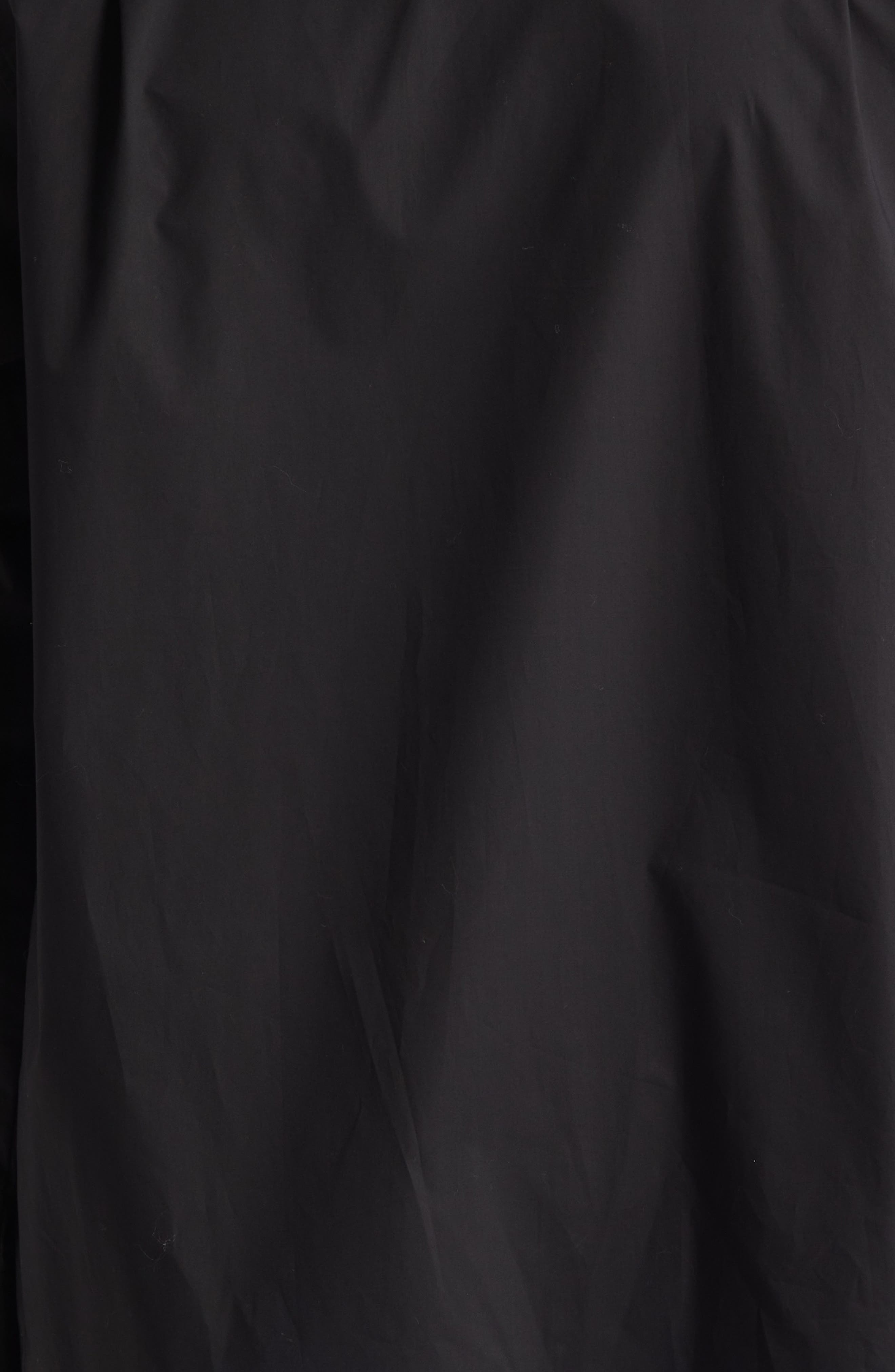MM6 Maison Margiela Glow in the Dark Tuxedo Graphic Cotton Poplin Button-Up Shirt in Black at Nordst - 6