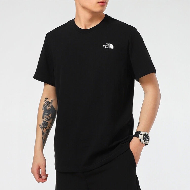 THE NORTH FACE Logo Graphic T-Shirt 'Black' NF0A5JTT-JK3 - 5