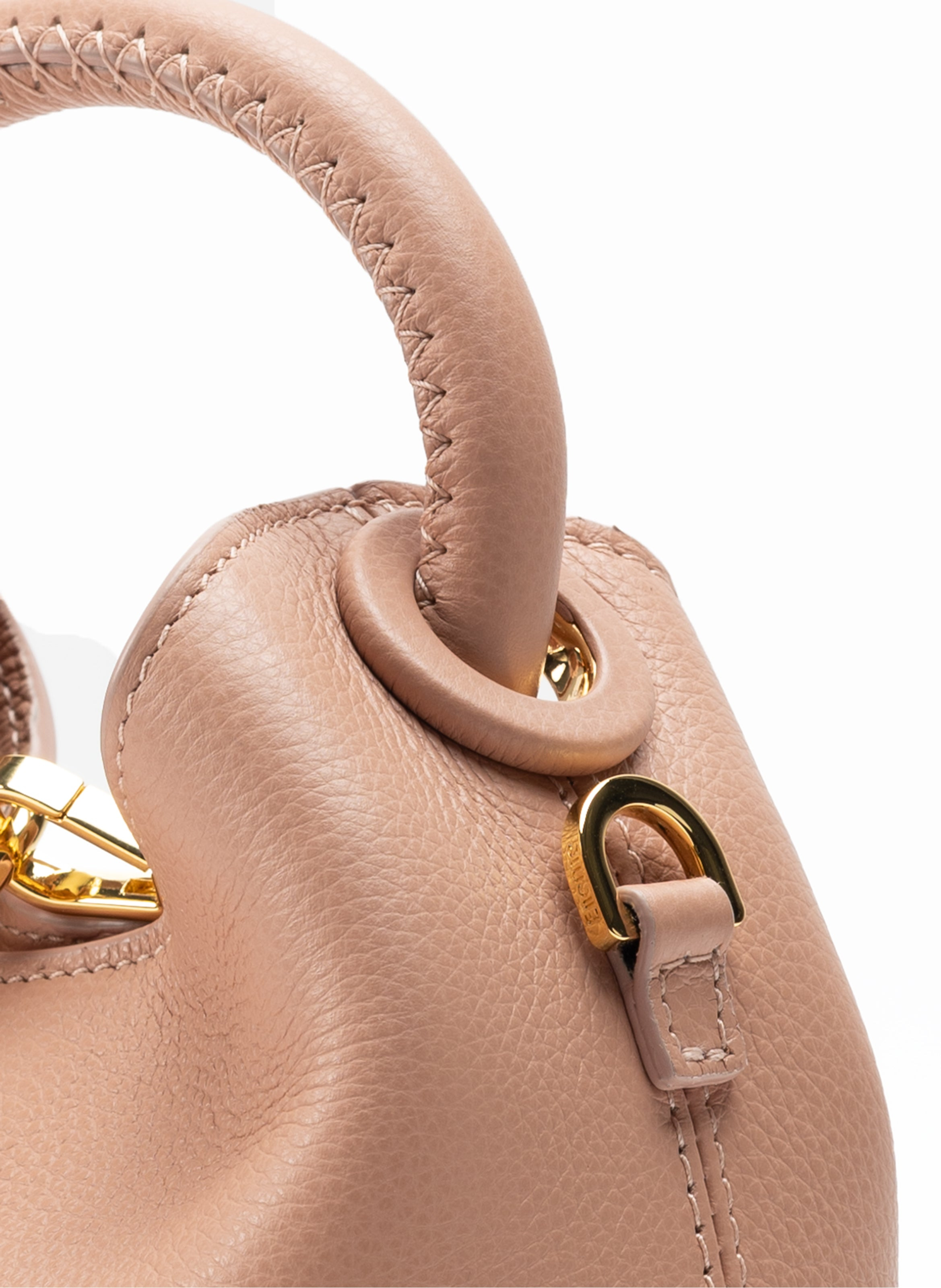 Madeleine Pebbled Leather Dust Pink - 5