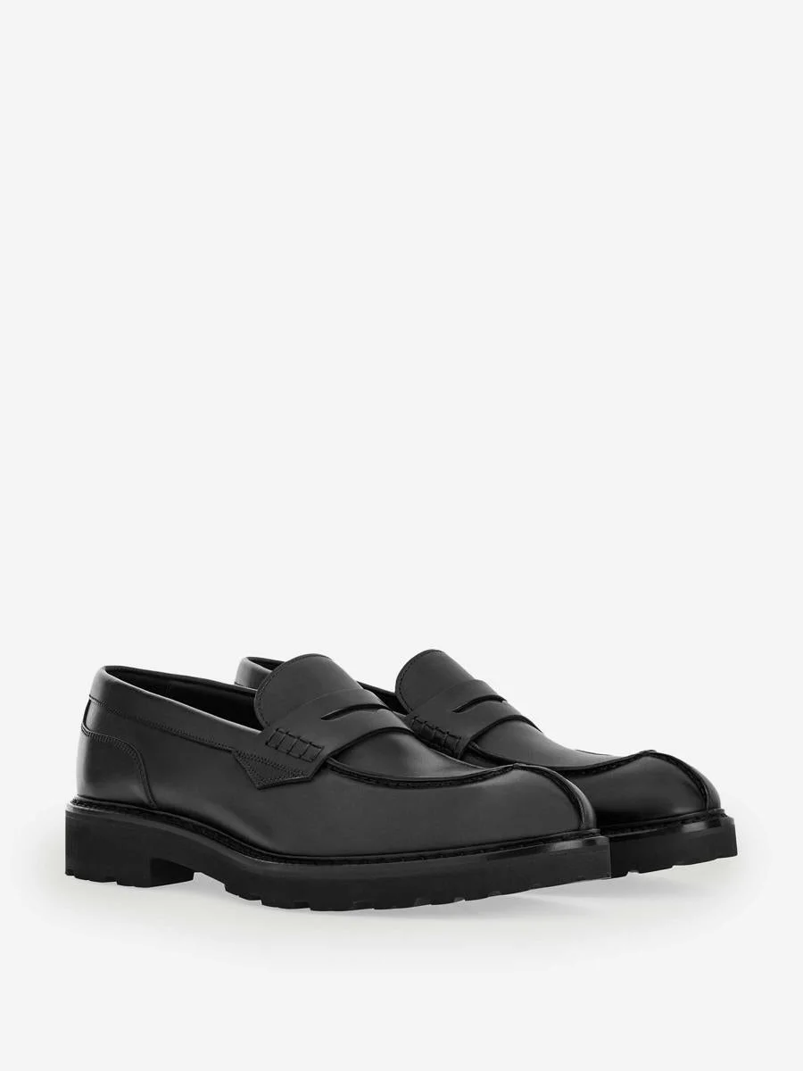 Canali College Smooth Loafers - 1