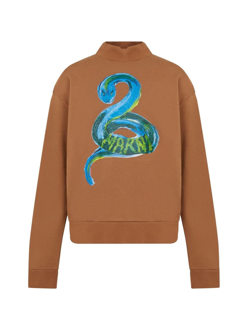 logo-graphic sweatshirt 1