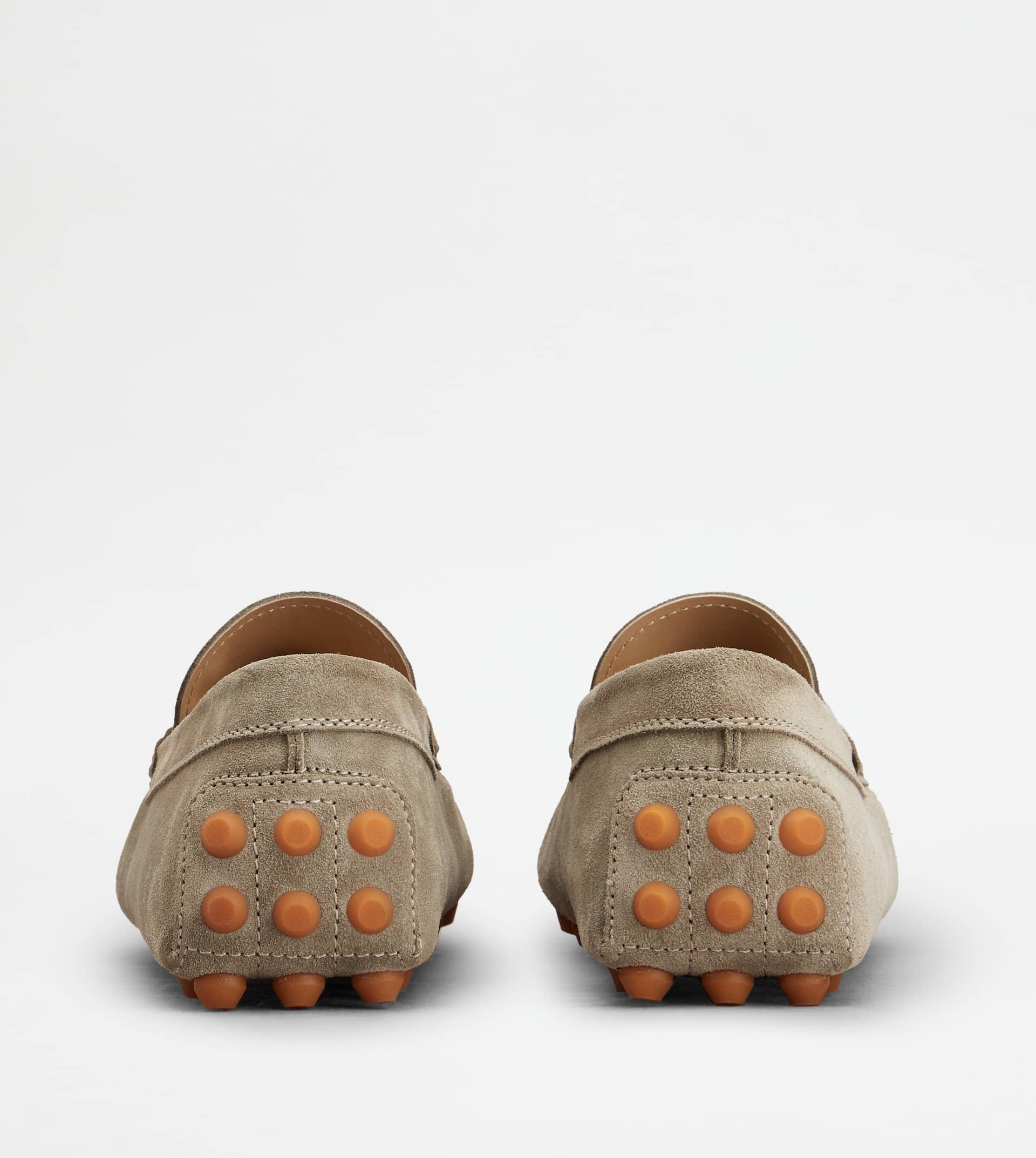 TOD'S GOMMINO BUBBLE IN SUEDE - BEIGE, ORANGE - 3