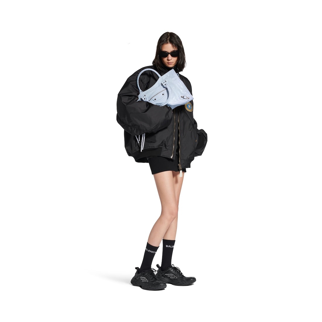 Women's Le City Bag Medium  in Cloudy Blue - 8