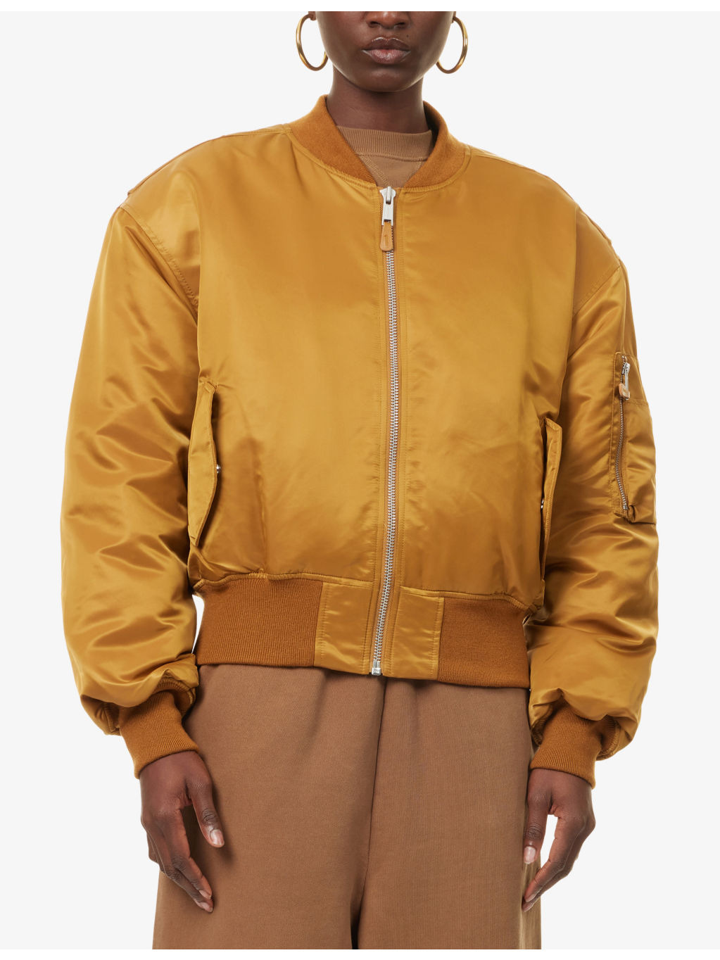 Cropped Broad Shell Jacket - 3