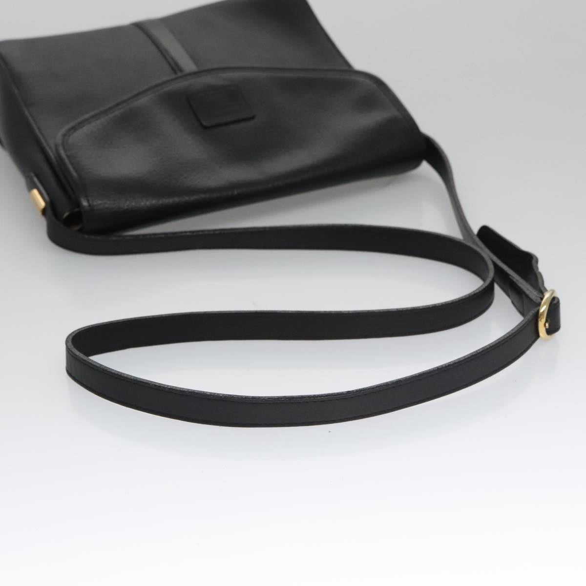Burberry Shoulder Bag Leather Black - 7