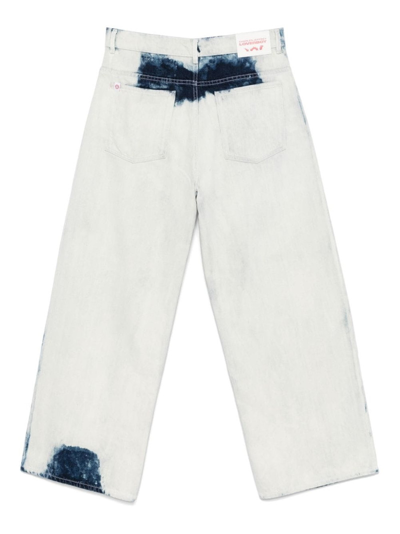 CHARLES JEFFREY LOVERBOY wide-leg jeans outlook