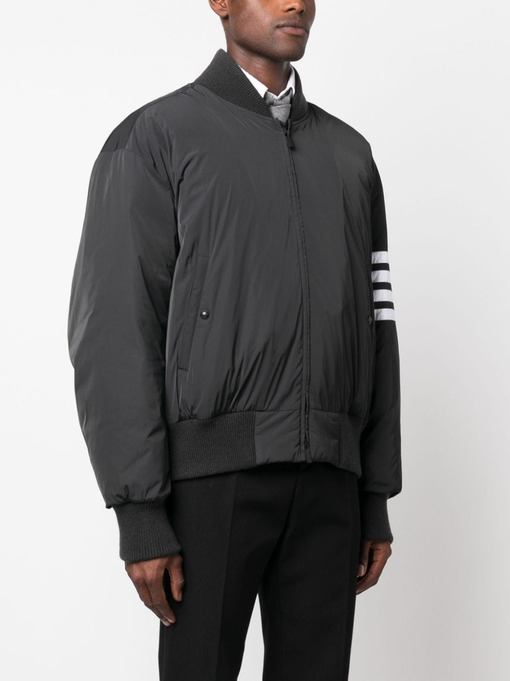 4-Bar Stripe bomber jacket - 3