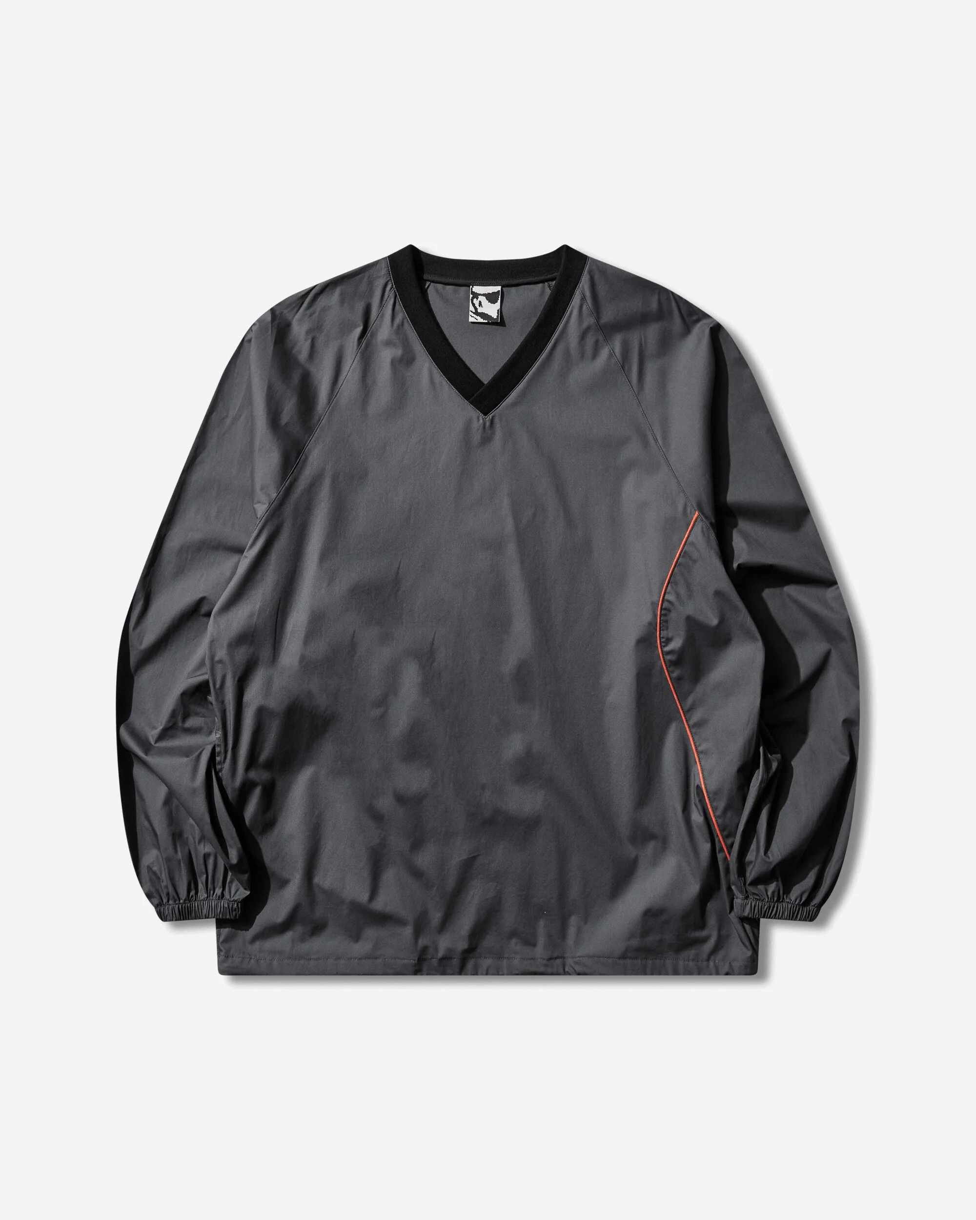 Men's Tirreno V Neck Top Charcoal - 1