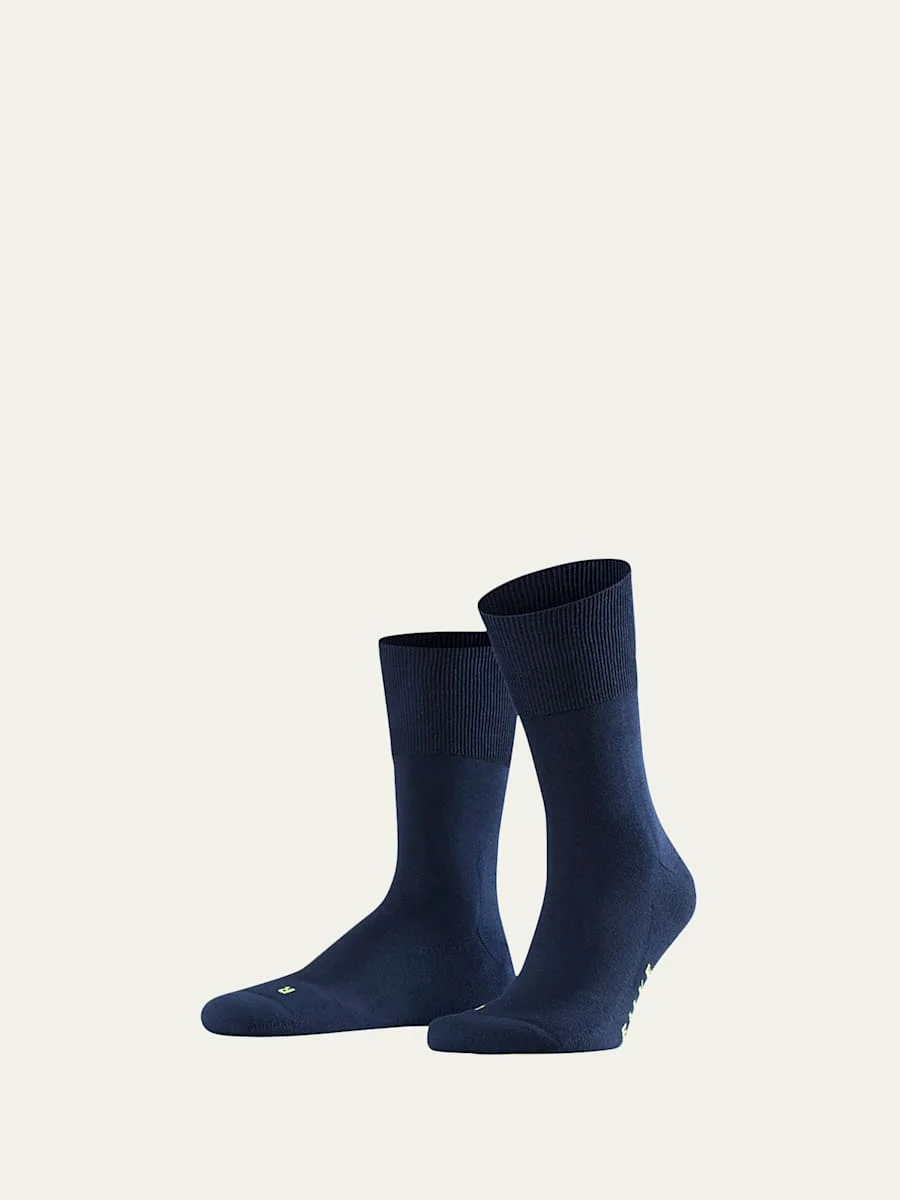 Men's Run Plush-Sole Socks - 1