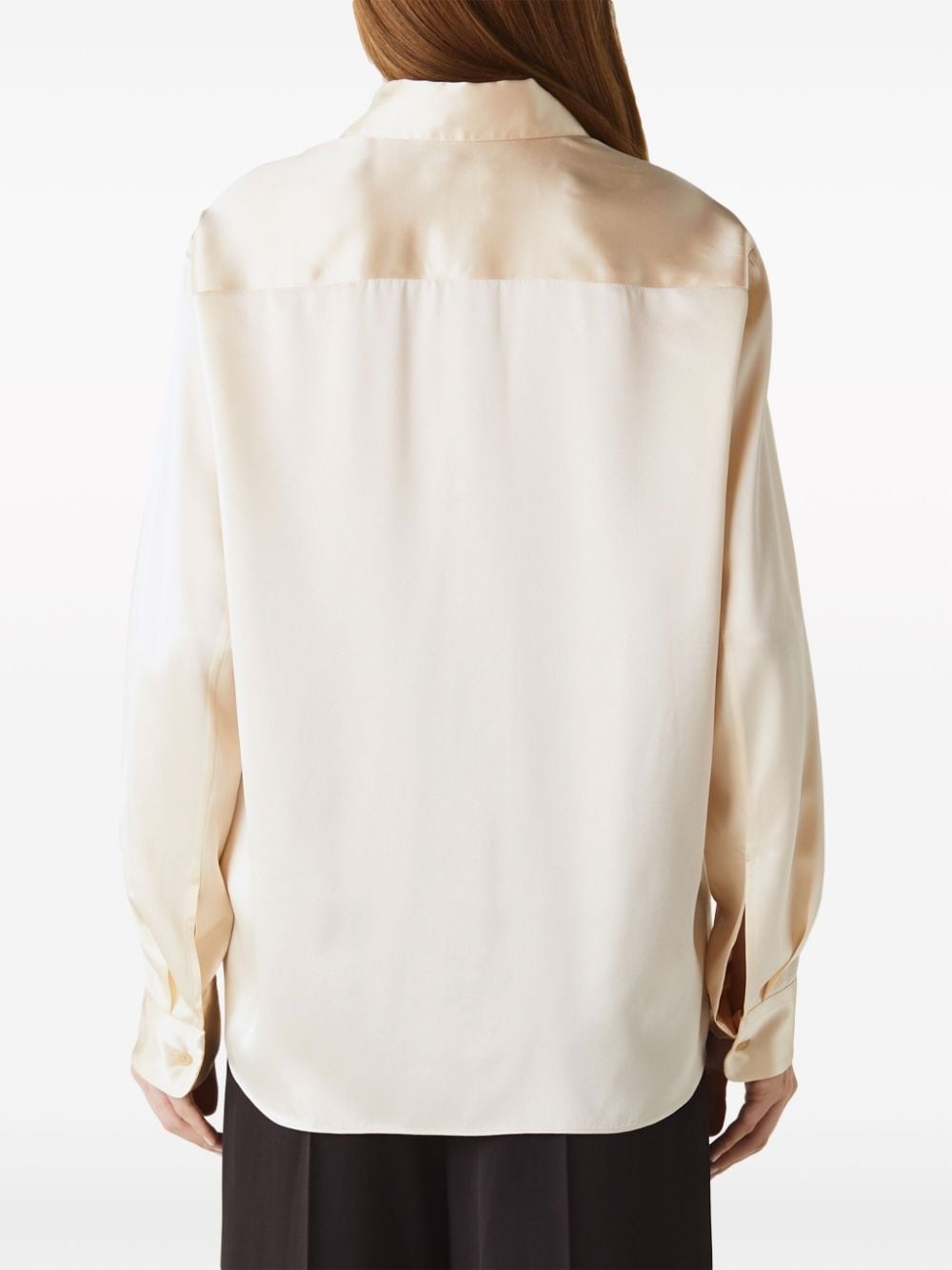 Argo silk-charmeuse shirt - 6