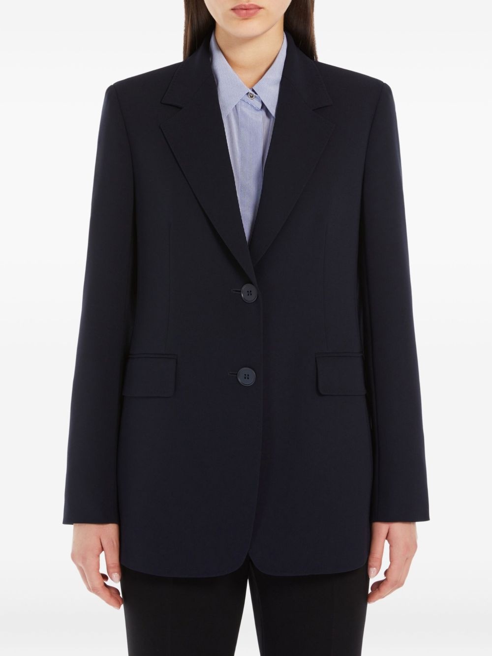 single-breasted blazer - 2