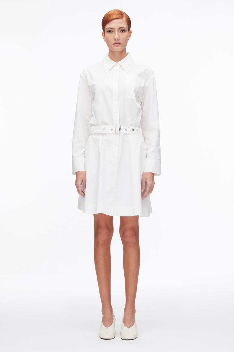 3.1 Phillip Lim Belted Structured Cotton Shirt Dress outlook