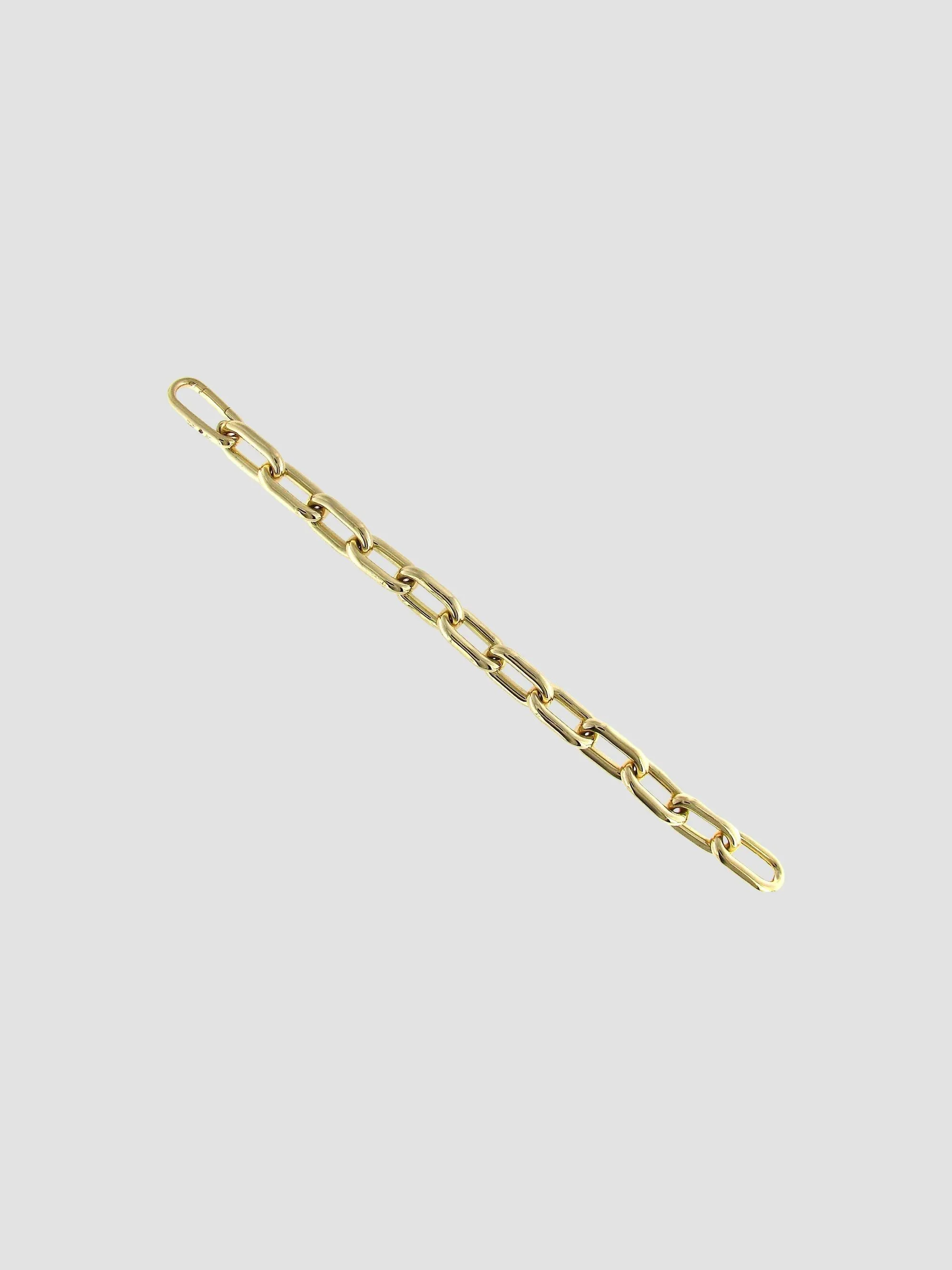 Women's 18K Yellow Gold Chain-Link Bracelet/8" - Gold - 1