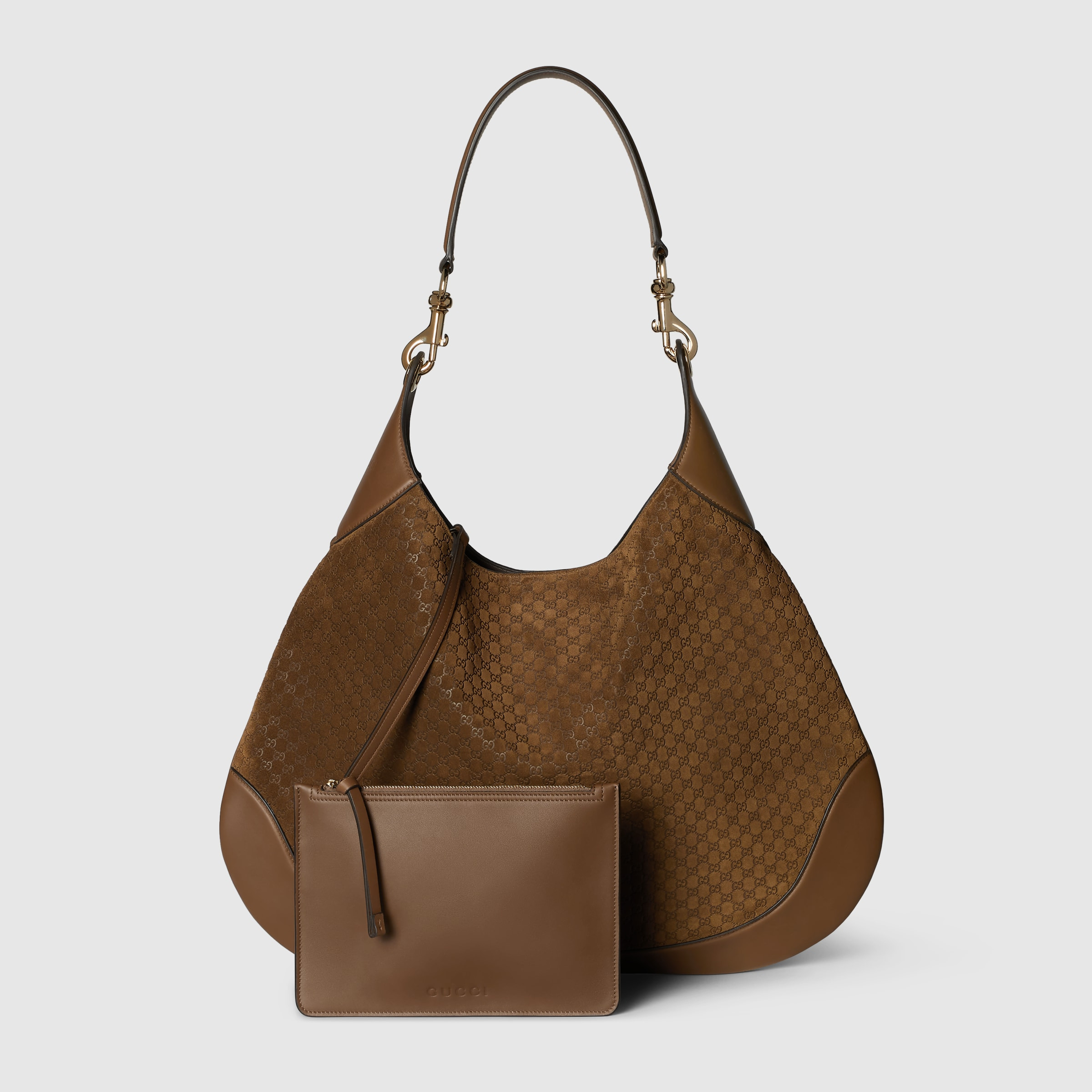 Gucci B medium shoulder bag - 5