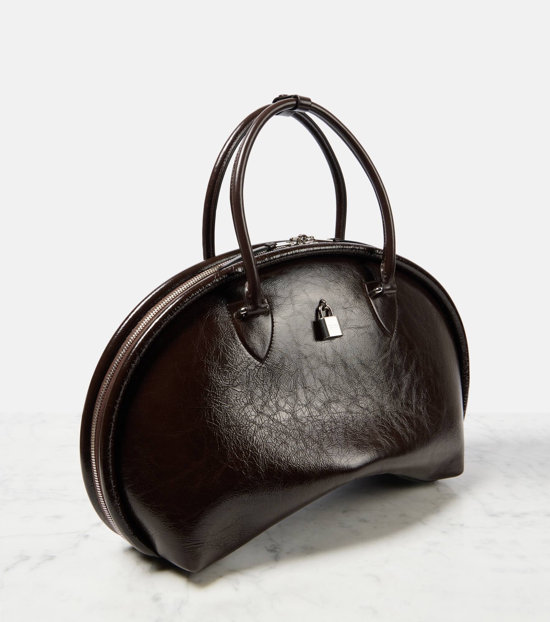 Bowlina leather tote bag - 4