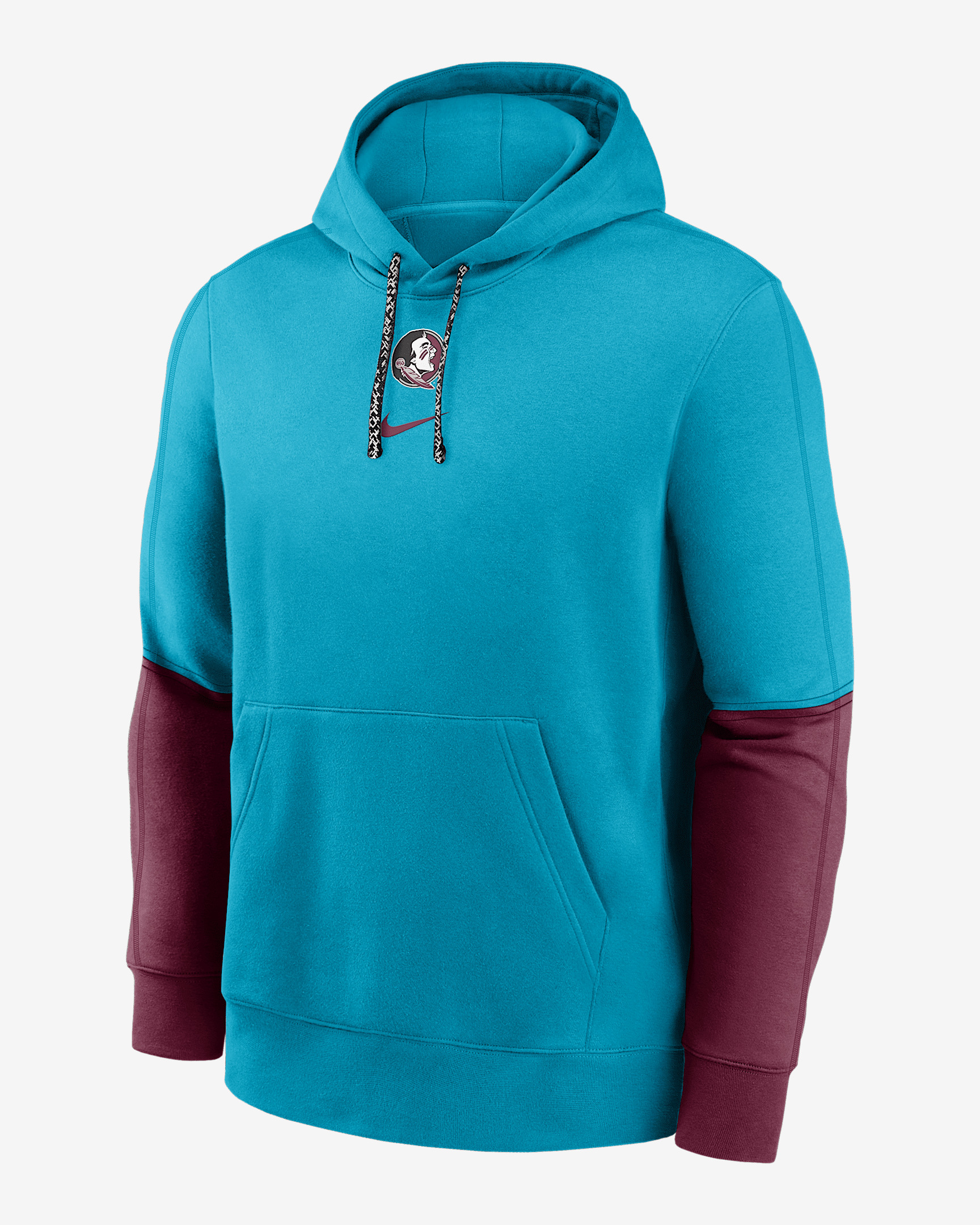 Florida State Seminoles Sideline Team Issue Club Men's Nike College Pullover Hoodie - 1