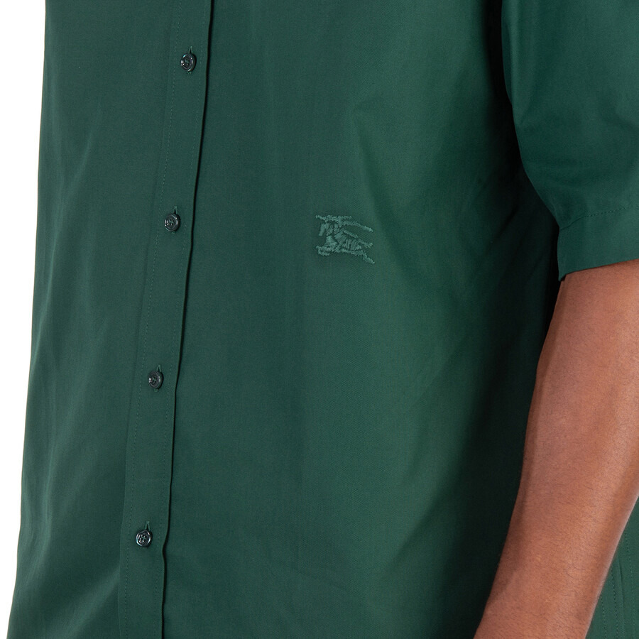 Burberry Cotton Oxford EKD-Logo Embroidered Shirt - 4