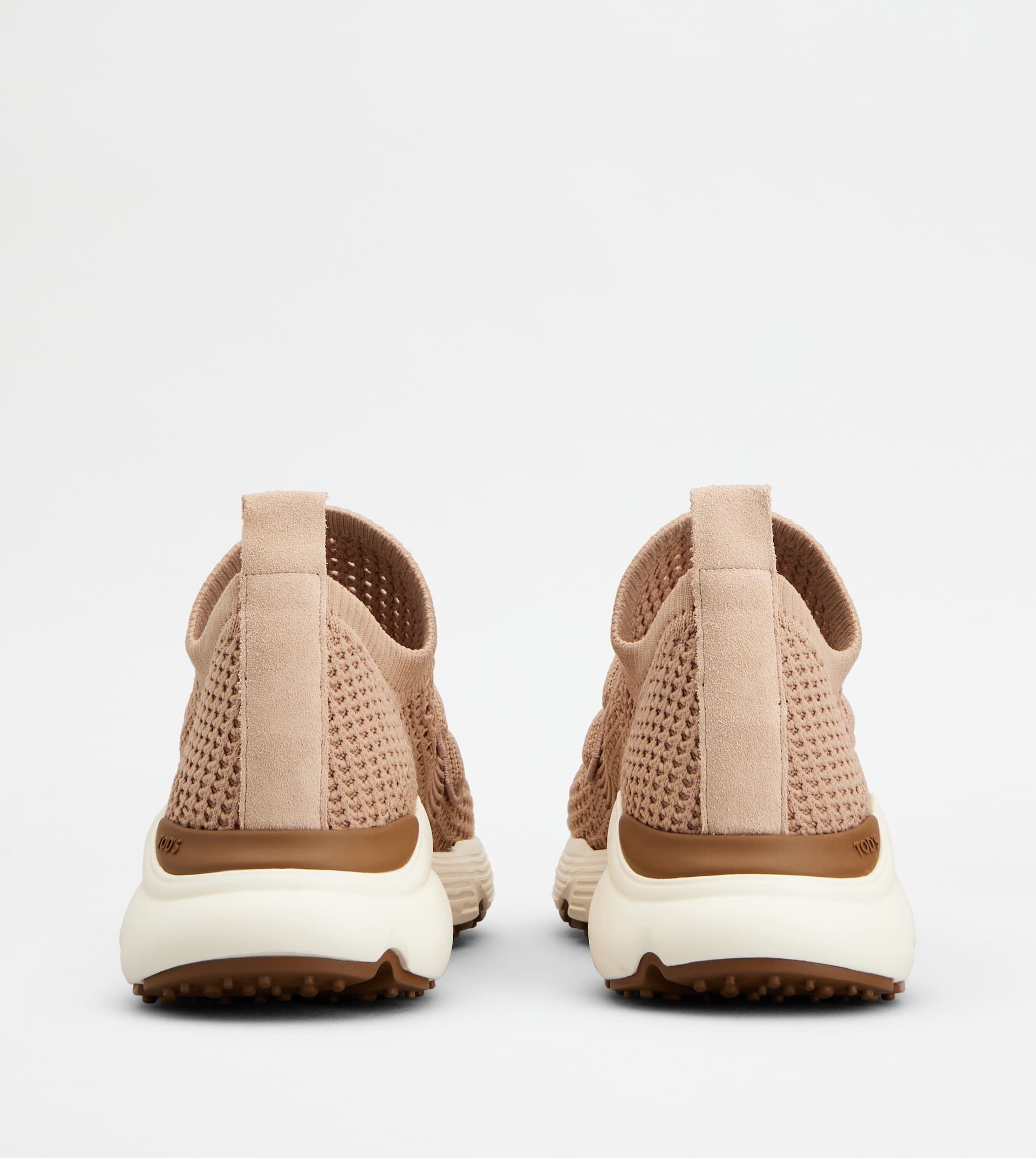 KATE SLIP-ON SNEAKERS IN FABRIC - PINK - 3