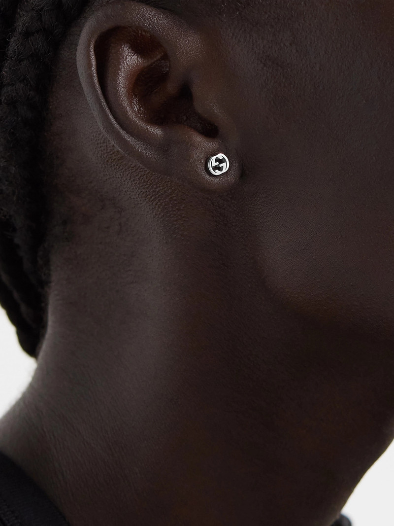 GUCCI 18-karat White Gold Earrings outlook