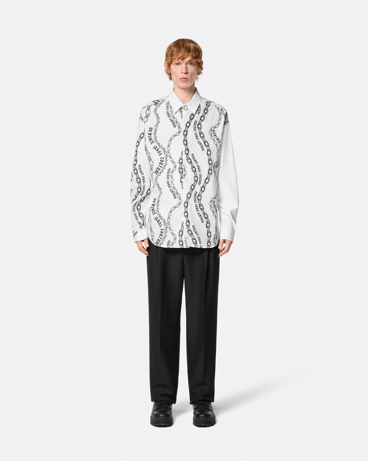 Chain Couture Relaxed-Fit Shirt - 2