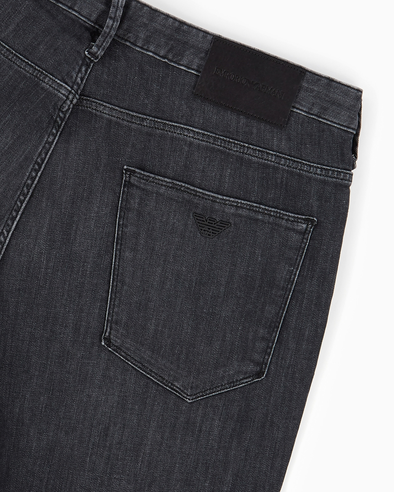 J06 WORN-EFFECT WASH, SLIM-FIT, 8 OZ DENIM JEANS - 6