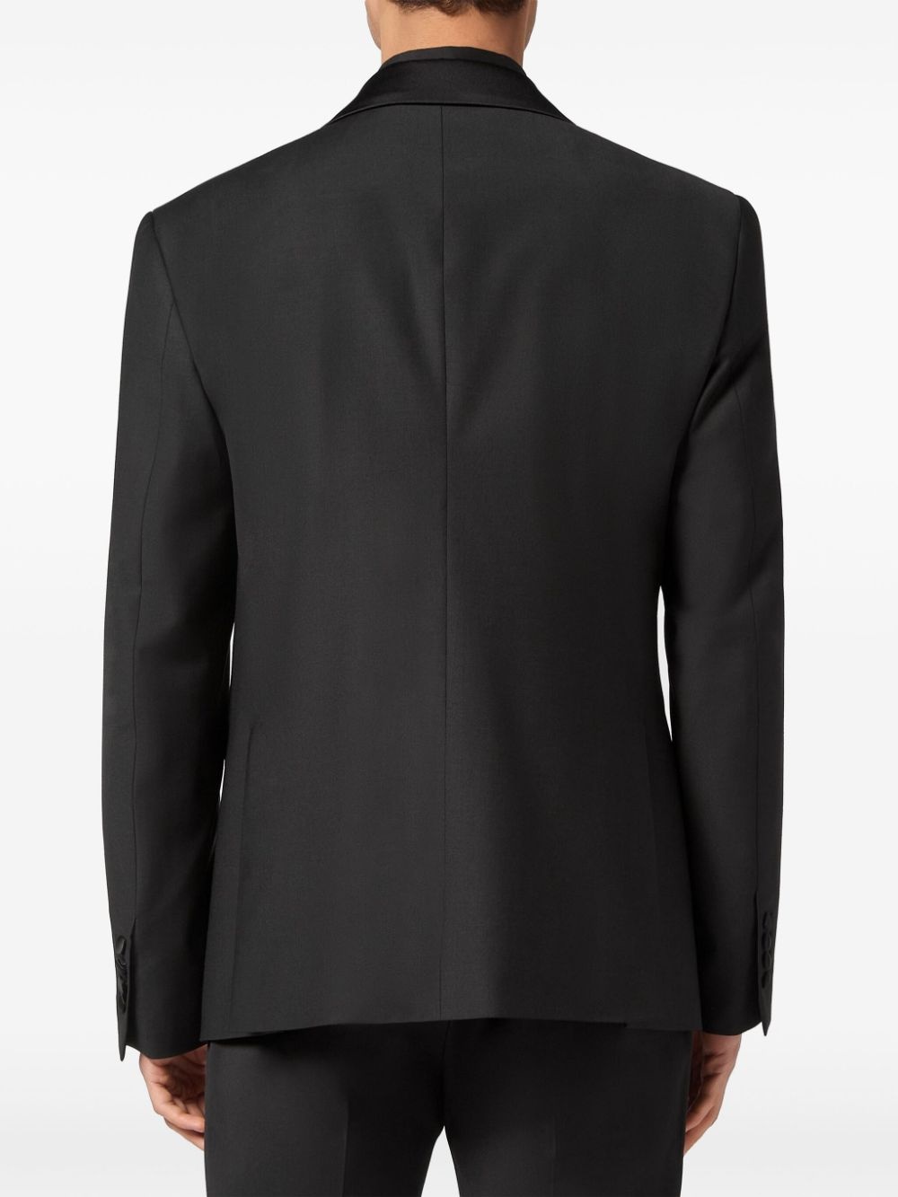 Flame single-breasted blazer - 4
