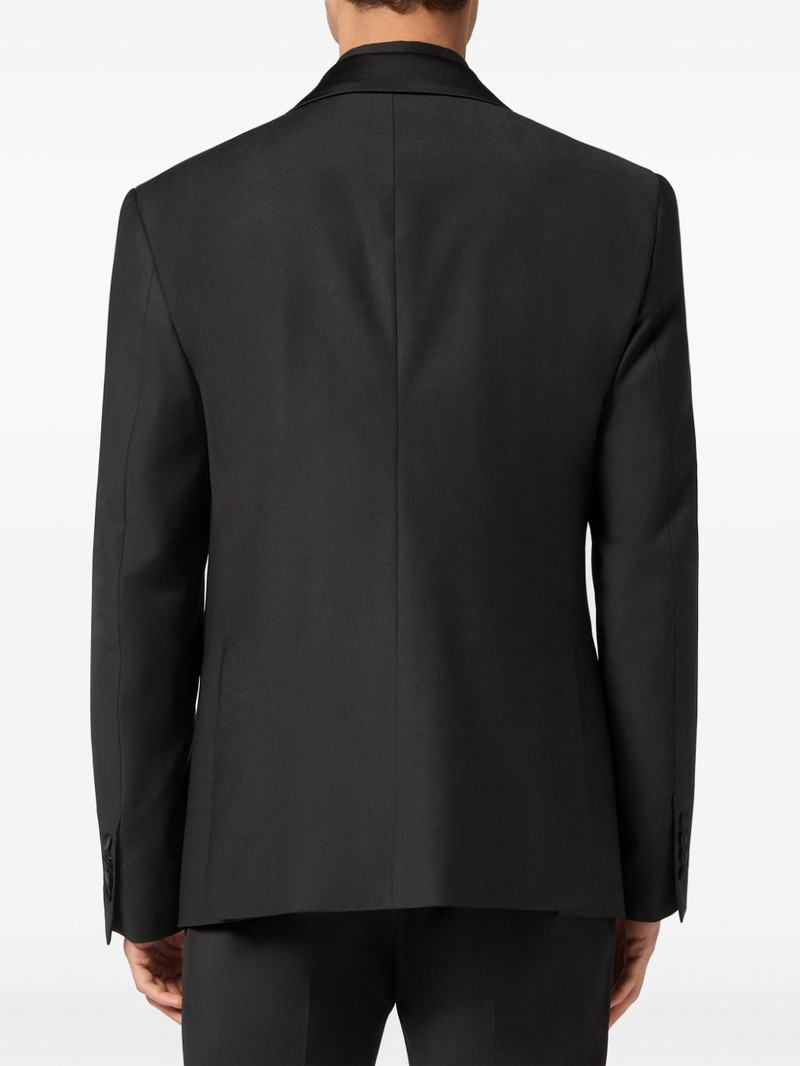 Flame single-breasted blazer 4