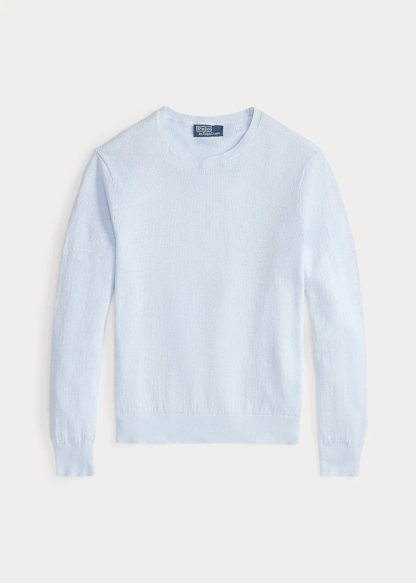 Textured Stretch Linen-Blend Sweater - 1