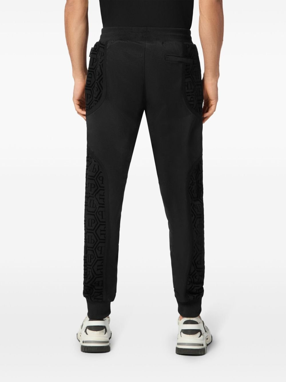 logo-patch track pants - 3
