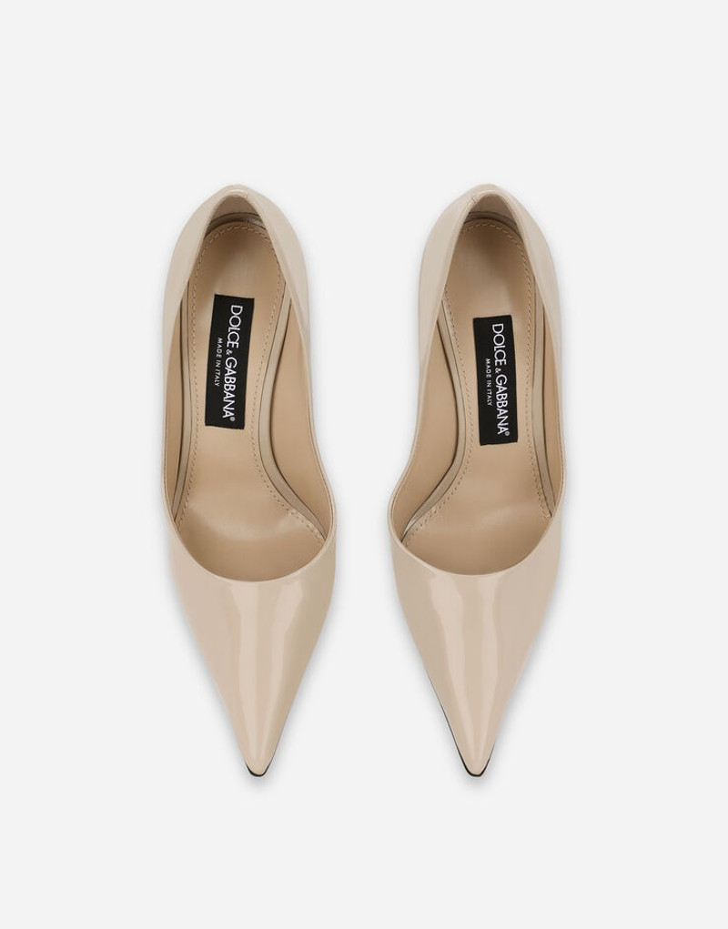 닦은 calfskin 펌프 4