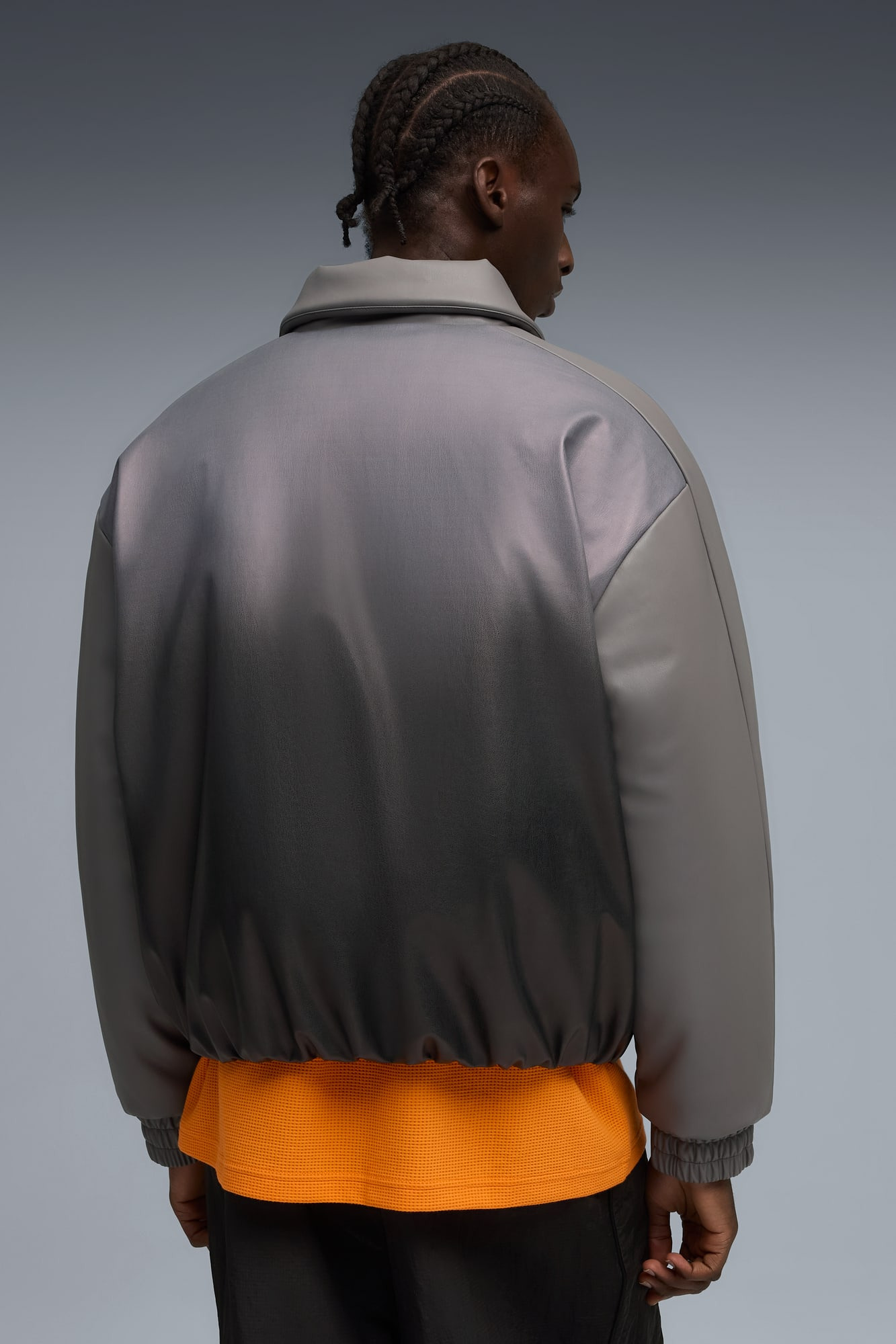 Outerwear Men's Oversized Bomber Jacket - 6