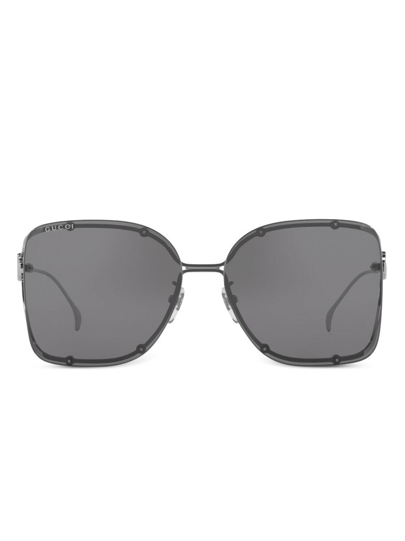 oversize-frame sunglasses 1