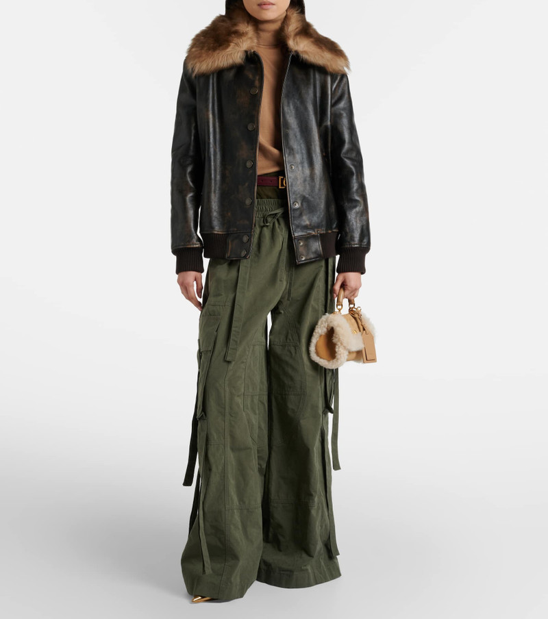 Dolce & Gabbana My Sicily Small suede top-handle bag outlook