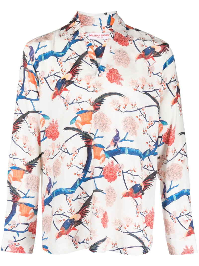 Ridley graphic-print long-sleeve shirt 1