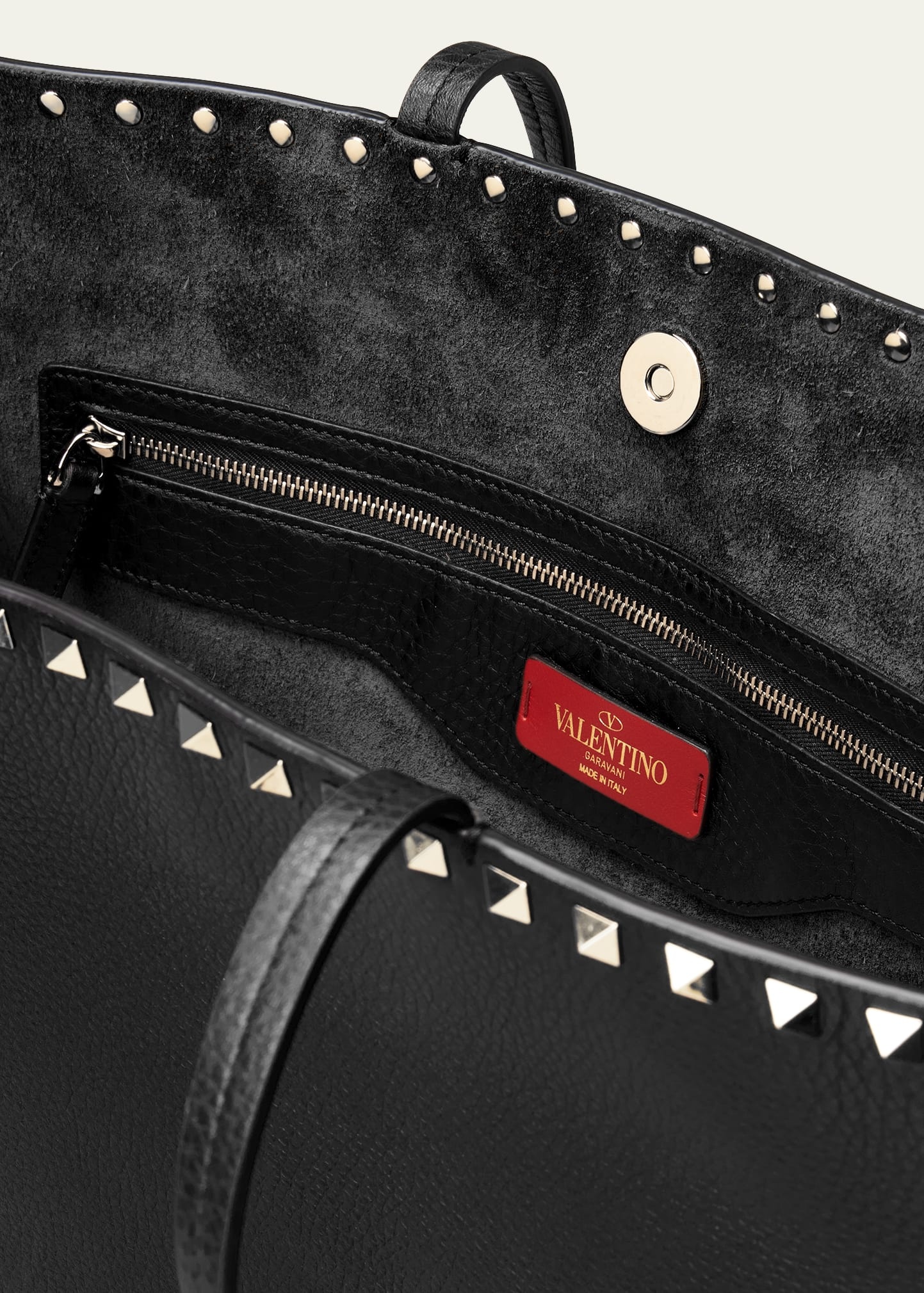 Rockstud Vitello Tote Bag - 4