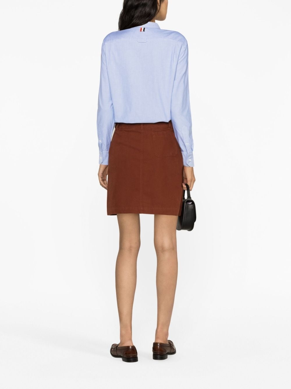 button-down cotton Oxford shirt - 4