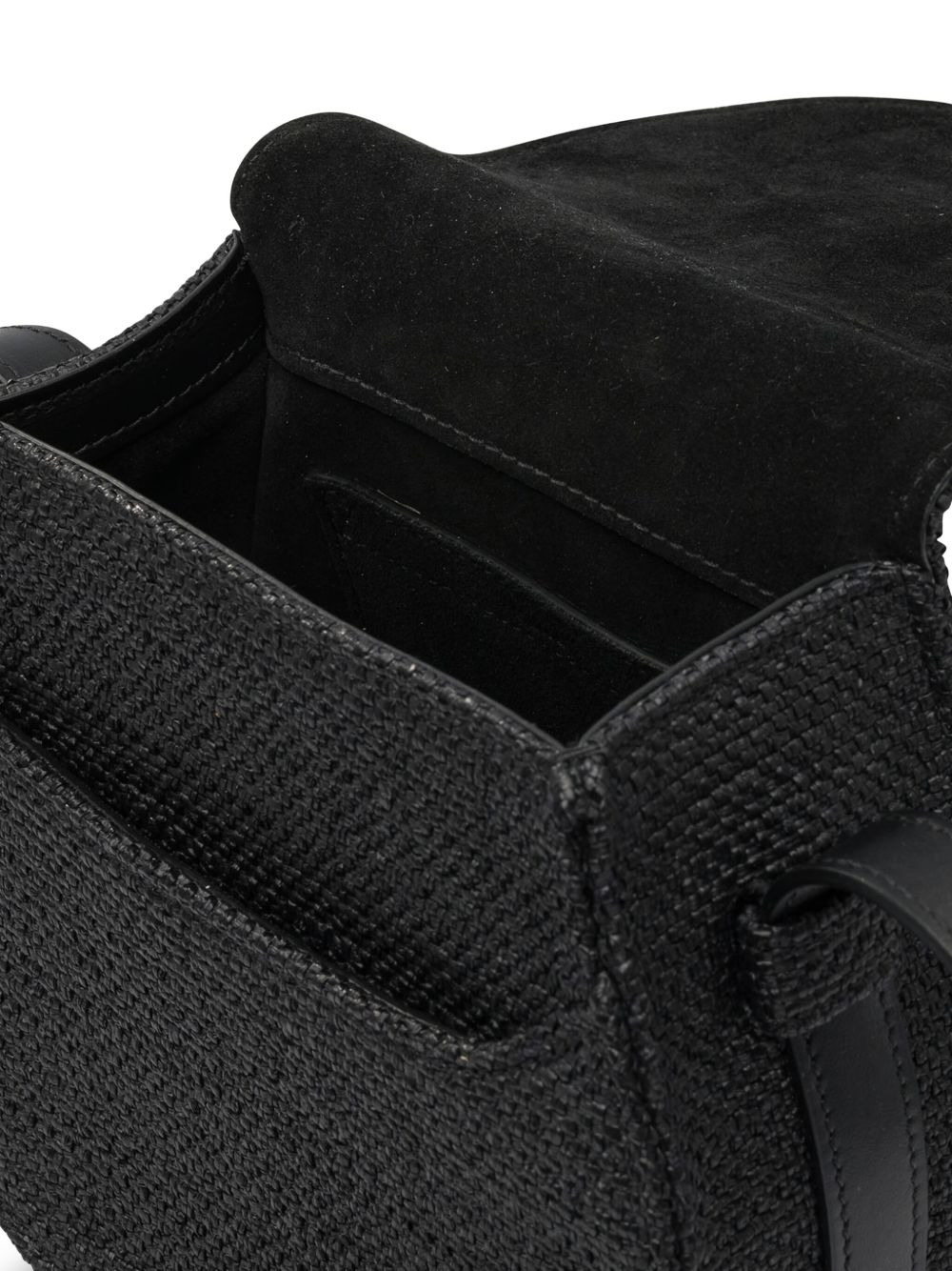 Marcie woven-detail flap shoulder bag - 3