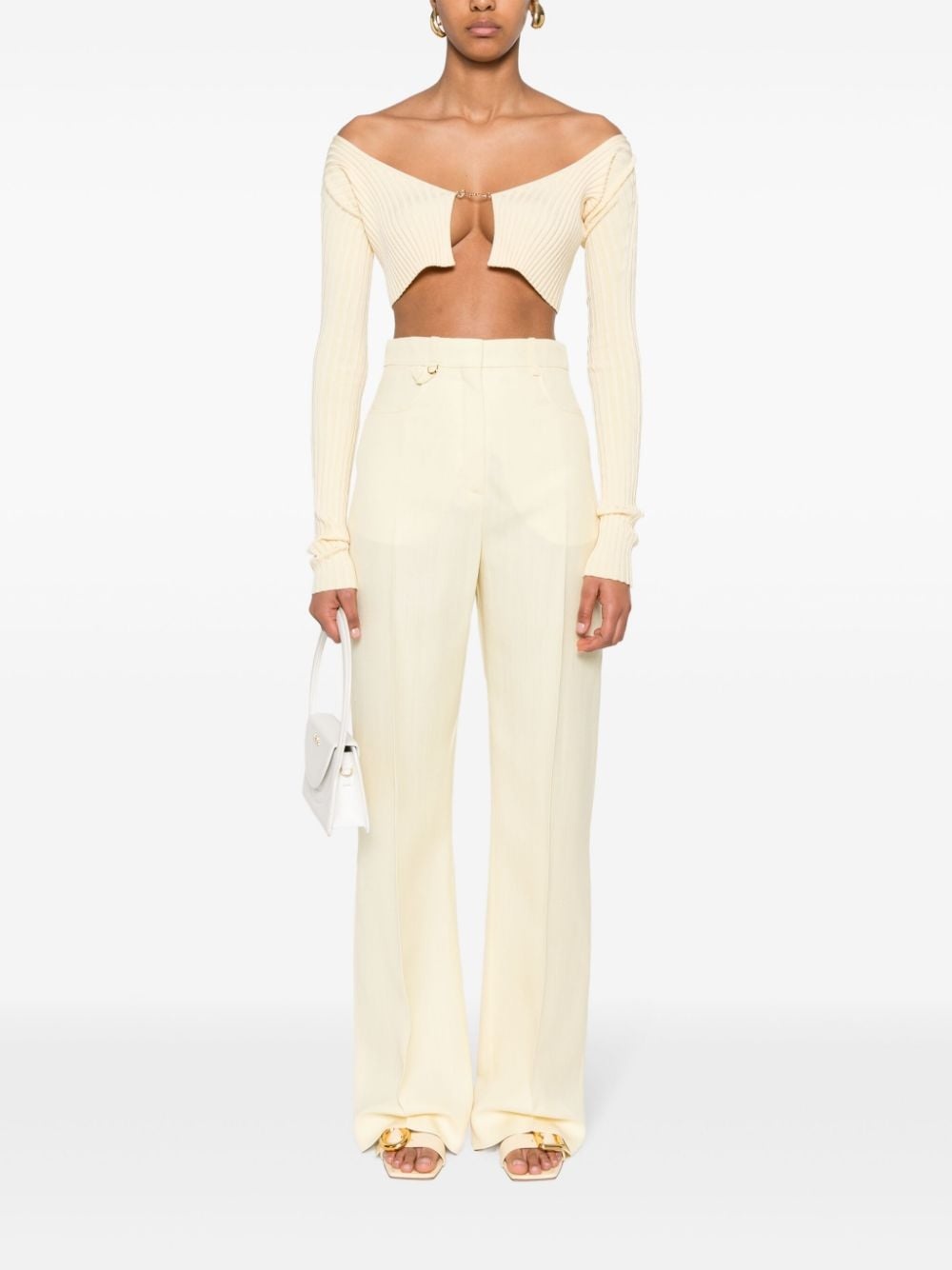 Le Pantalon Sauge flared trousers - 2