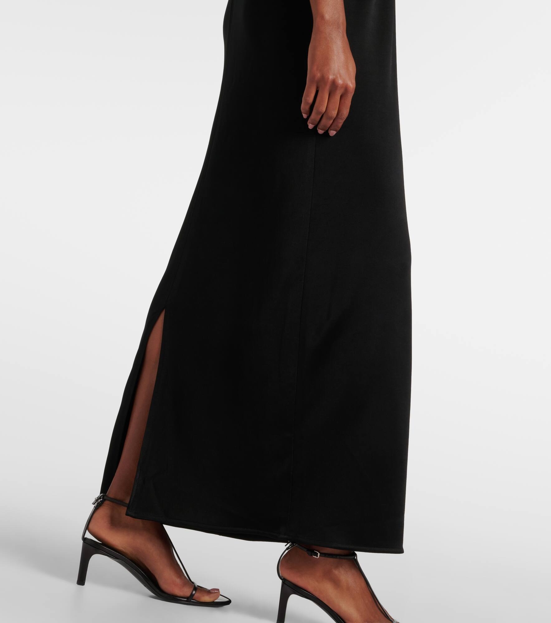 Tie-detail midi dress - 5