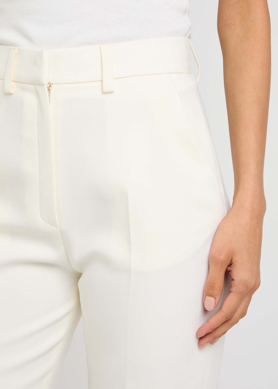 David Koma Flared Straight-leg Stretch-wool Trousers - 5