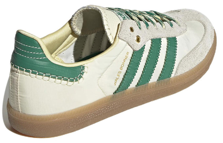 adidas originals x Wales Bonner Samba 'Cream White Bold Green' GY4344 - 4