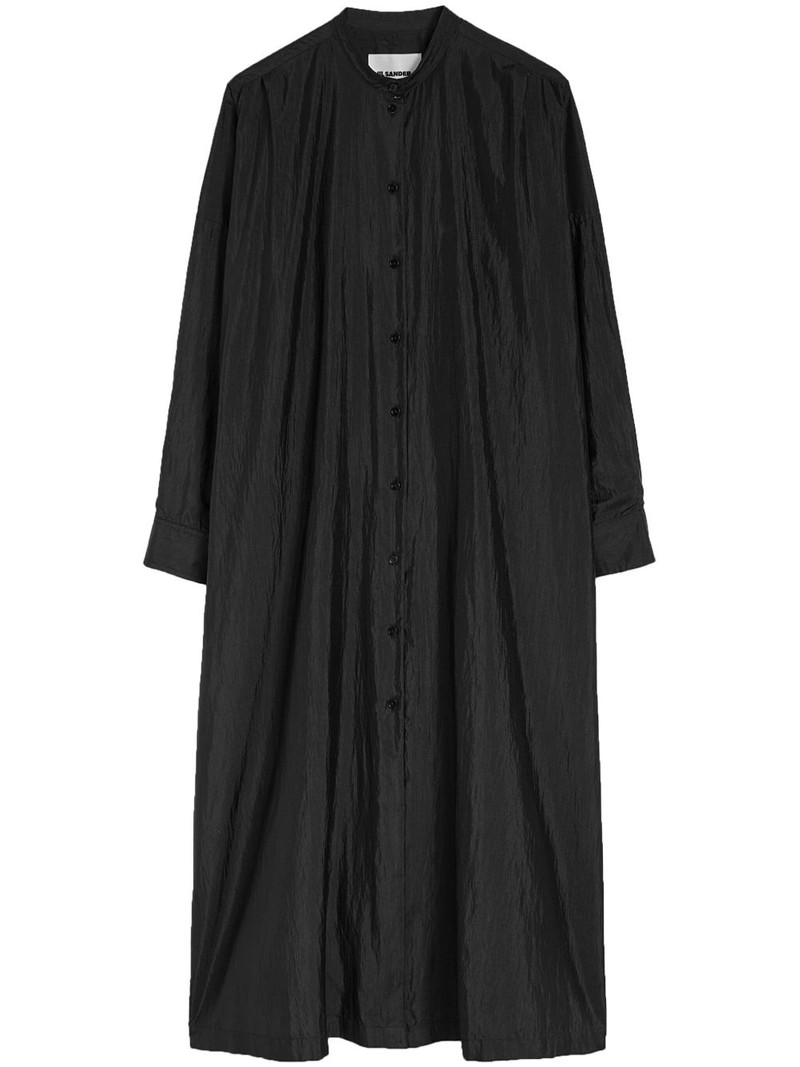 satin shirt dress 1