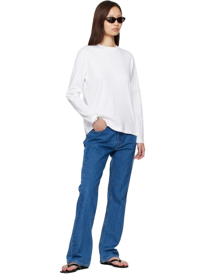 FLORE FLORE White Maggie Longsleeve T-shirt outlook