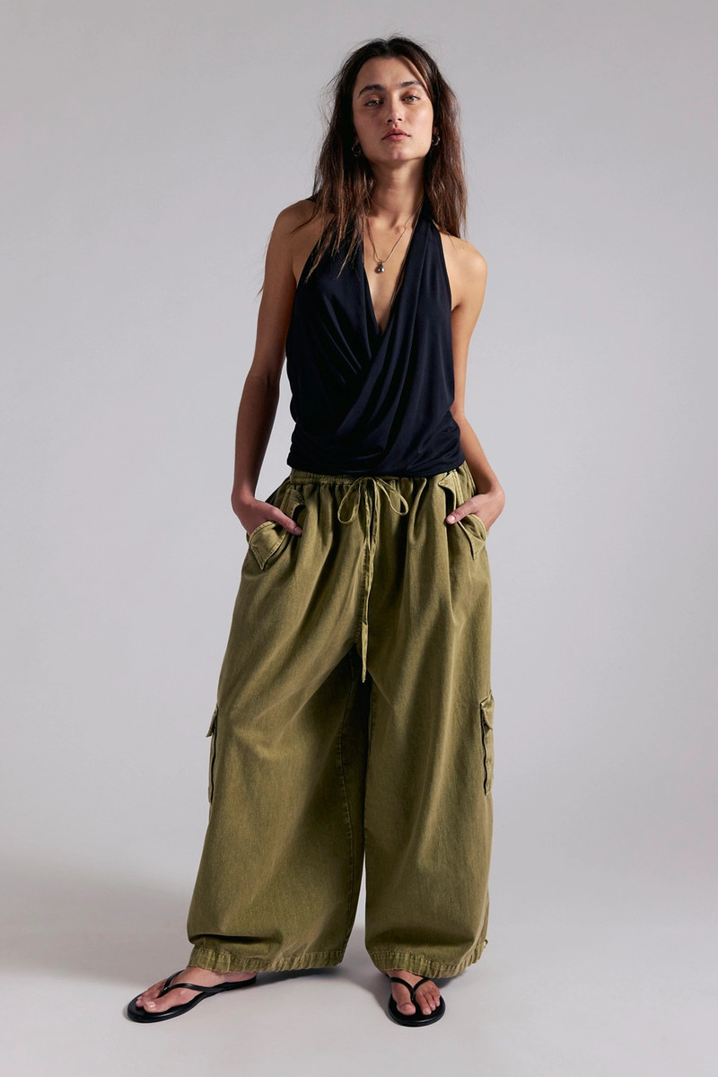 Bobbi Pull-On Cargo Trousers 3