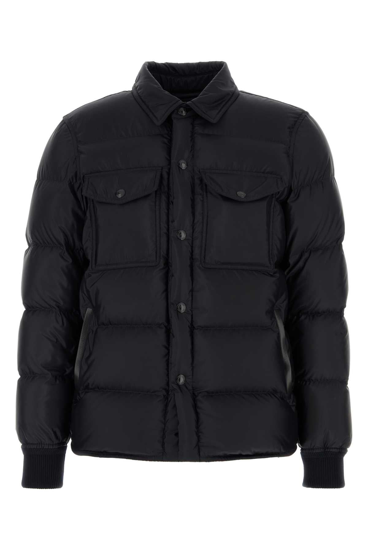 Tom Ford Men Midnight Blue Polyester Down Jacket - 1